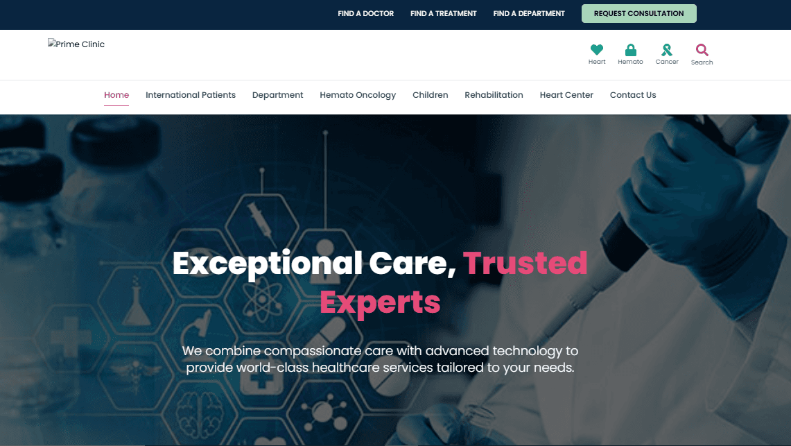 Prime Clinic Healthcare System